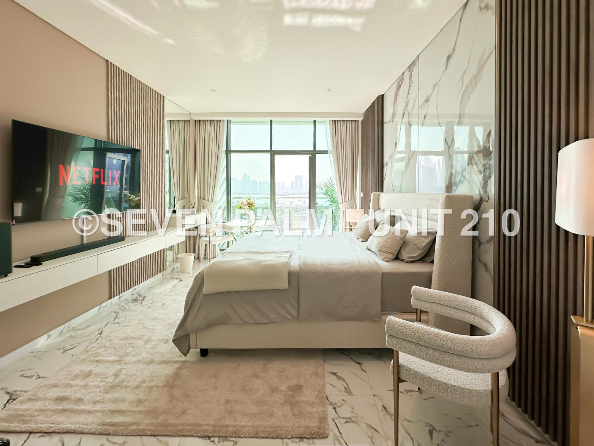 Luxus-Studio Mit Private Beach In Top-Lage, Meerblick & Infinity Pool! Дубай Экстерьер фото